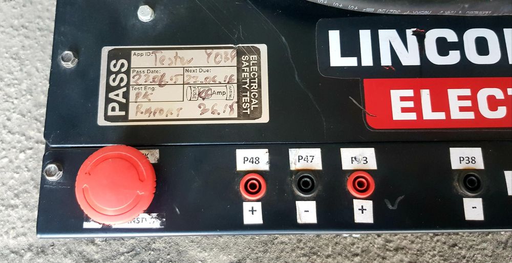 Tester elektryczny GUCIO Y039 LINCOLN ELECTRIC do płytek uruchamiający