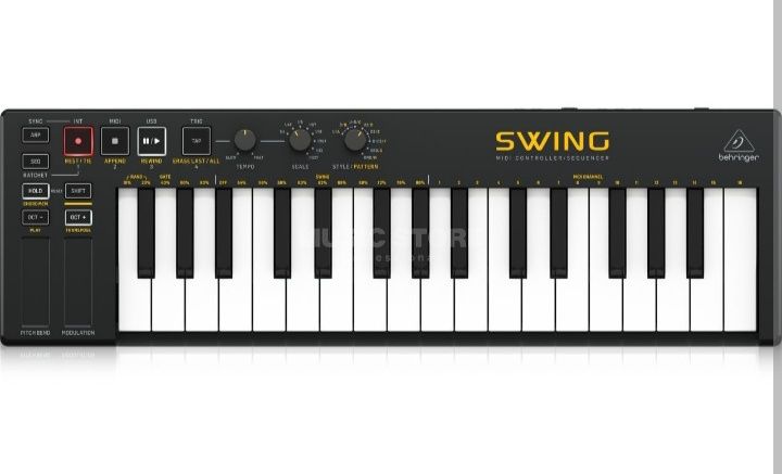 Klawiatura sterująca swing. MIDI. Syntezator . Jak nowa