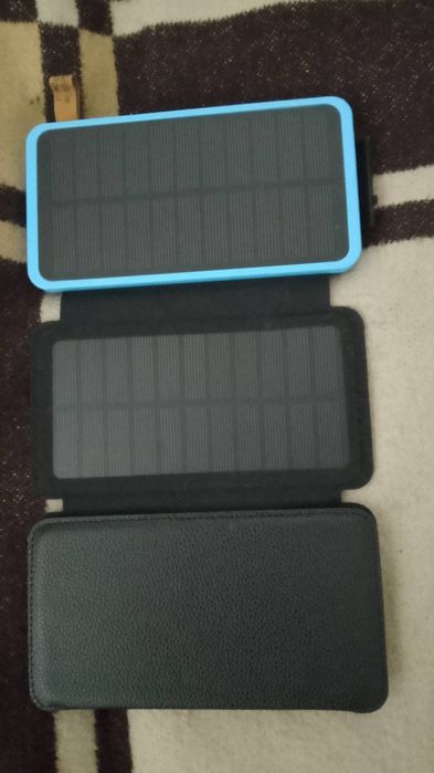 Пауэр банк с солнечными батареямина 50000 mAh