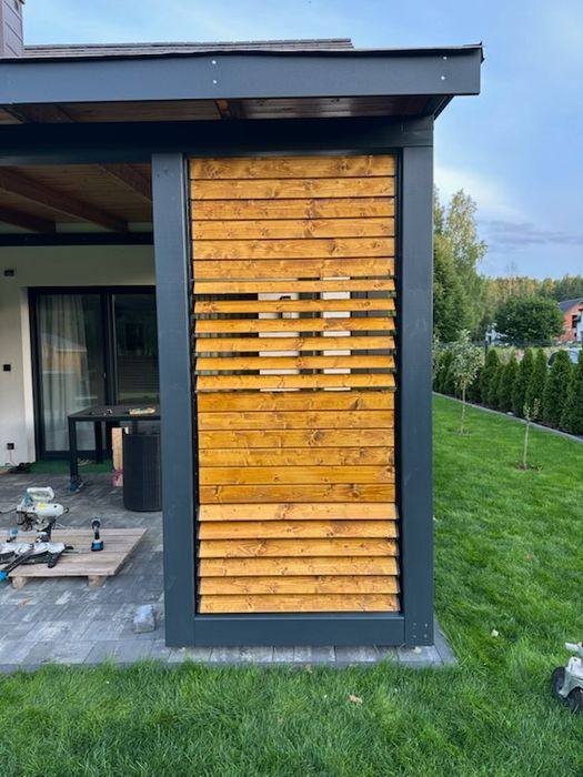 Ruchome obracane deseczki  żaluzje shutters