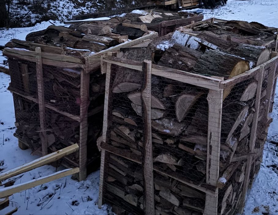 Drewno opałowe suszone