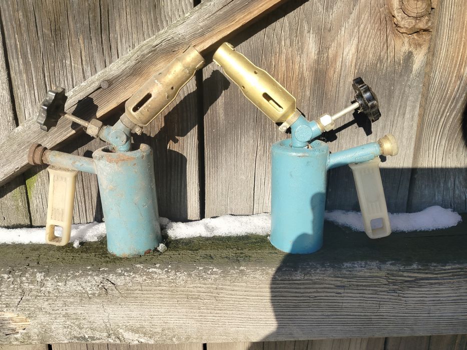 Lutlampy z PRL niebieskie