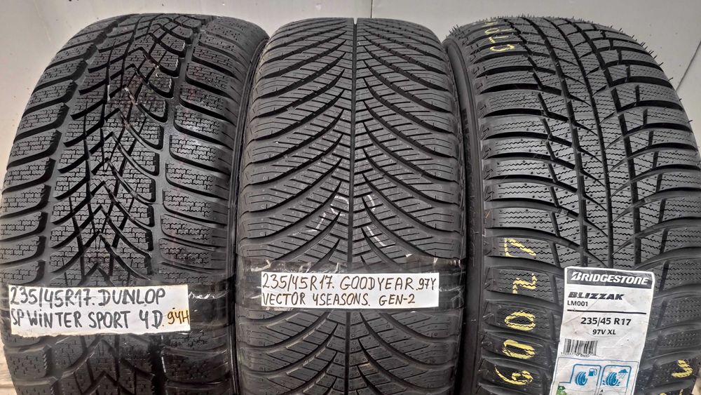 шина одиночка 235/45R17 розпаровка 40 50