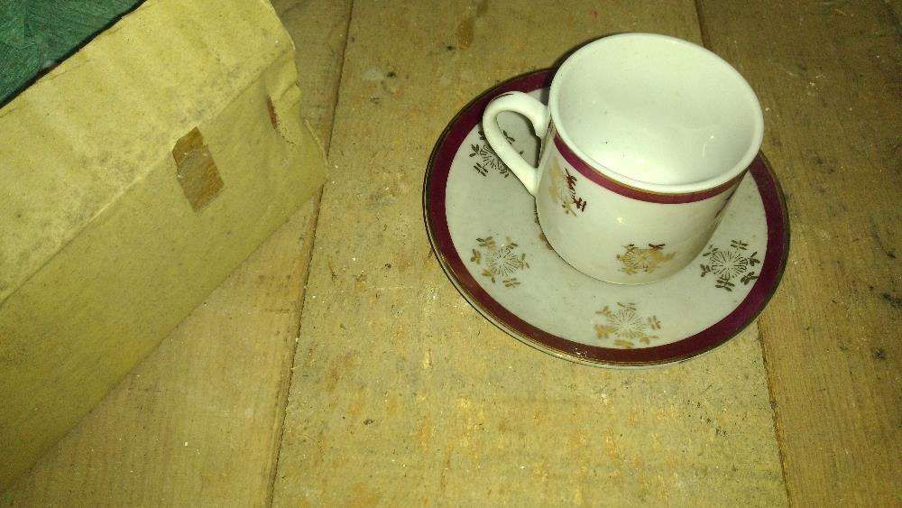 Conjunto de 6 chavenas vermelhas Novo