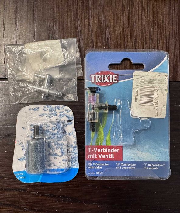 Diverso material para aquário