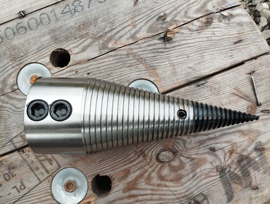 Świder do łupania drewna 100mm / stożek do łuparki