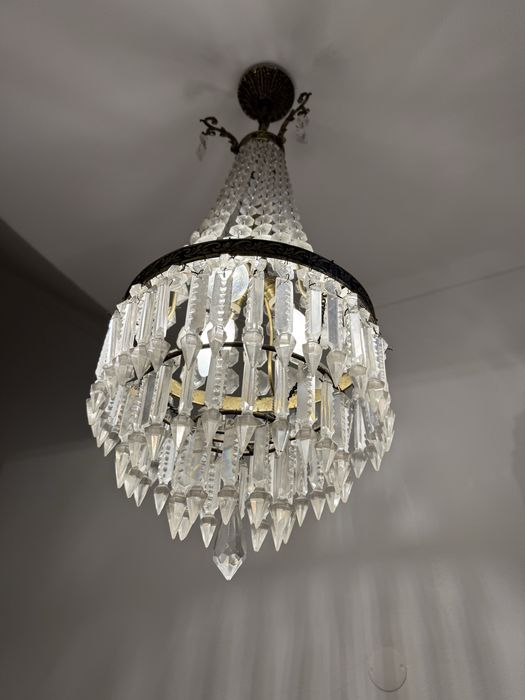 Lustres antigos de cristal