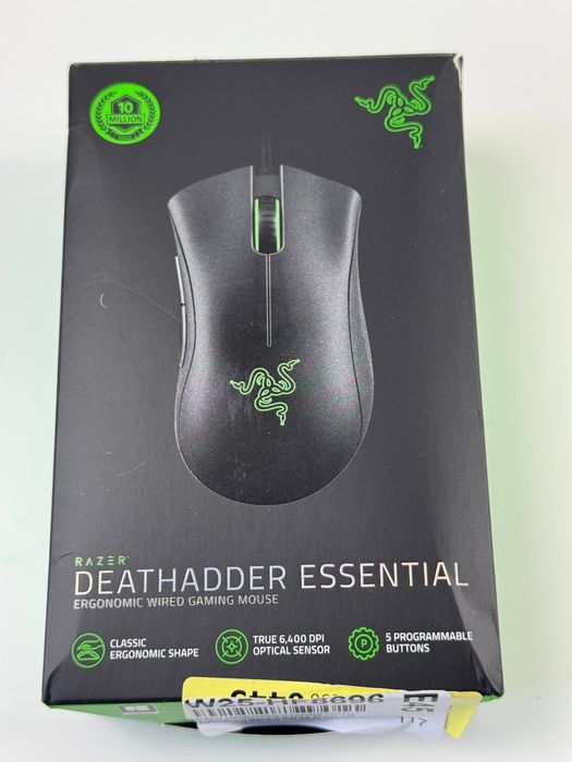 Gamingowa mysz komputerowa Razer DeathAdder Essential Black