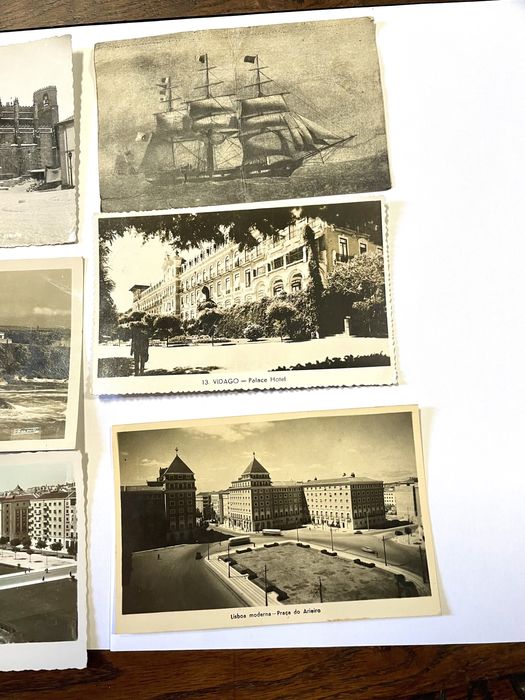 Postais preto e branco portugueses antigos