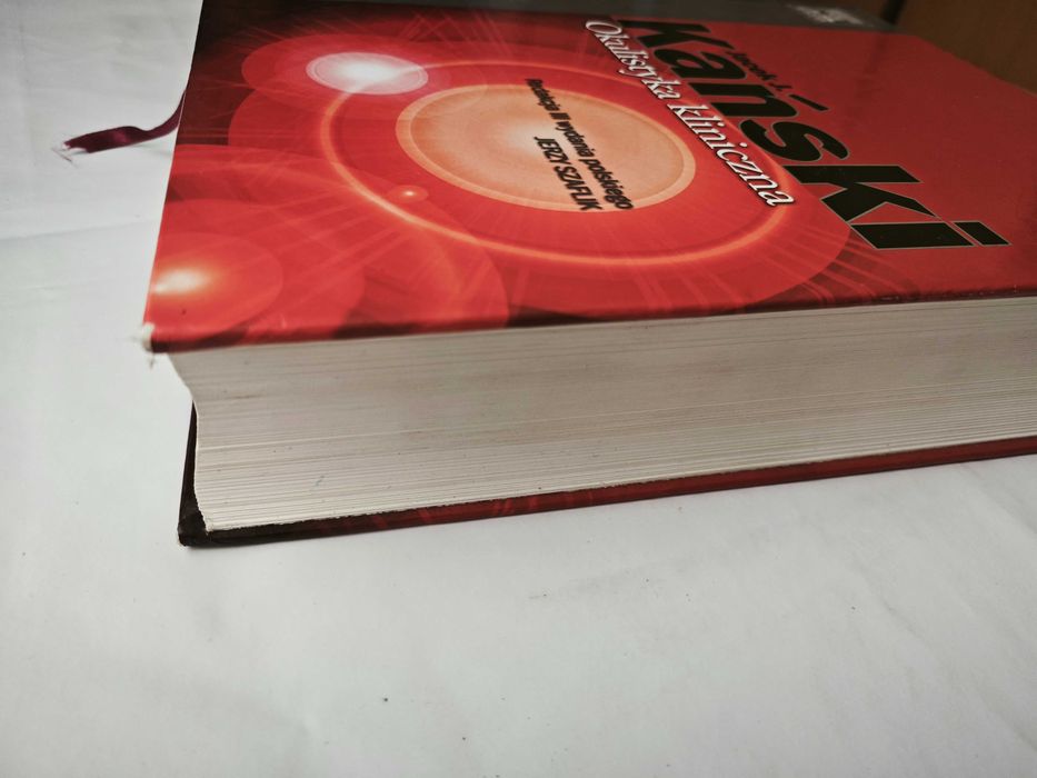 Okulistyka kliniczna - Jacek Kański III wydanie BK –bdb!