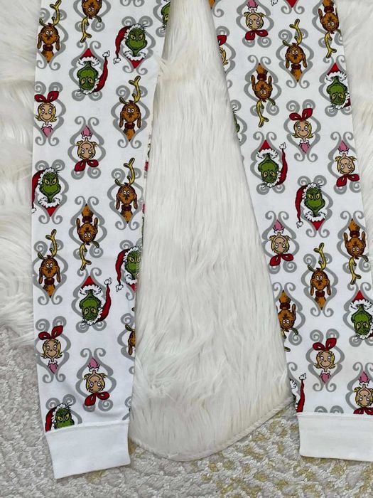 Dziecięce bawełniane spodnie piżamowe Dr.Seuss Grinch 10-12 lat 140cm