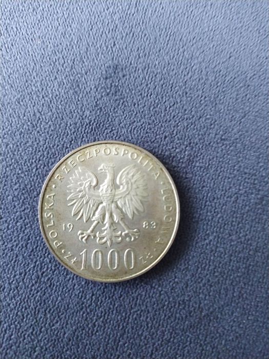 Srebrna moneta 1000 zł 1983 – Jan Paweł II – PRL