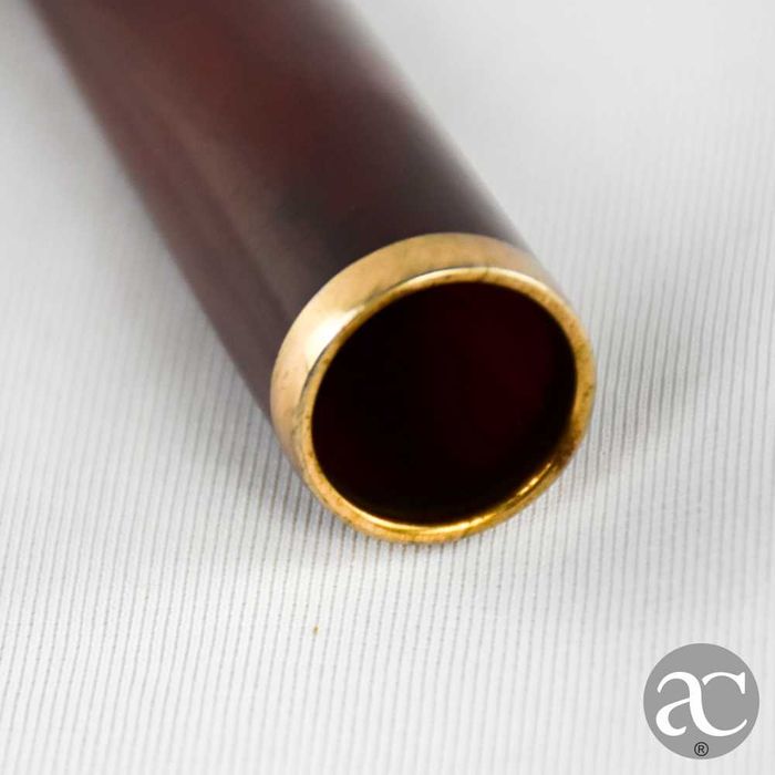 Antiga Boquilha em âmbar e aro em ouro