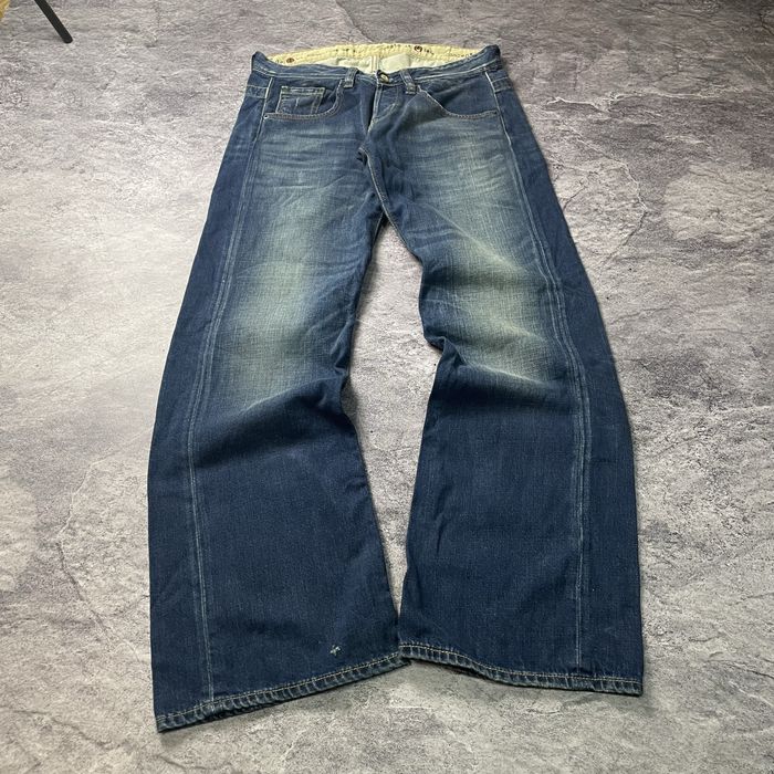 Джинсы archive faded flared bootcut y2k hedi Indie sleaze