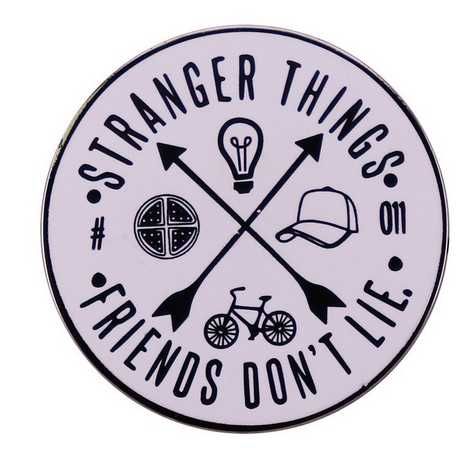 Pin znaczek przypinka serial Stranger Things