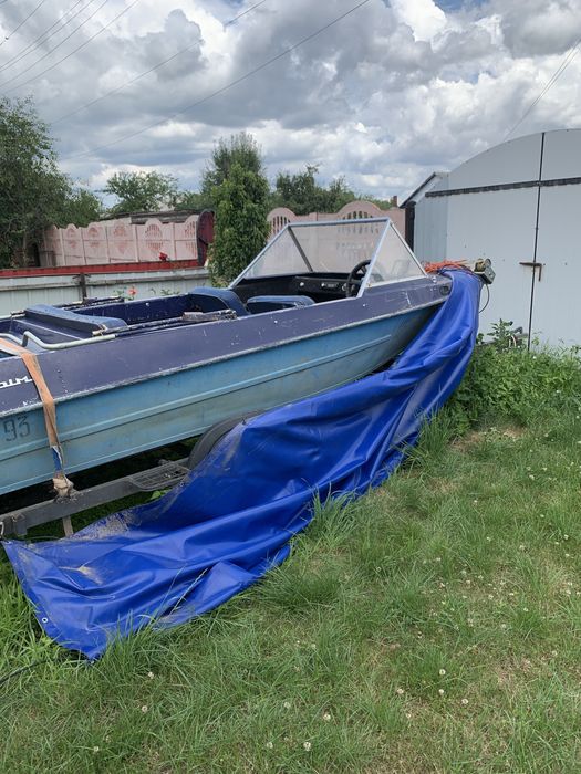 Крим + YAMAHA 50 + лафет , Лодка Крым
