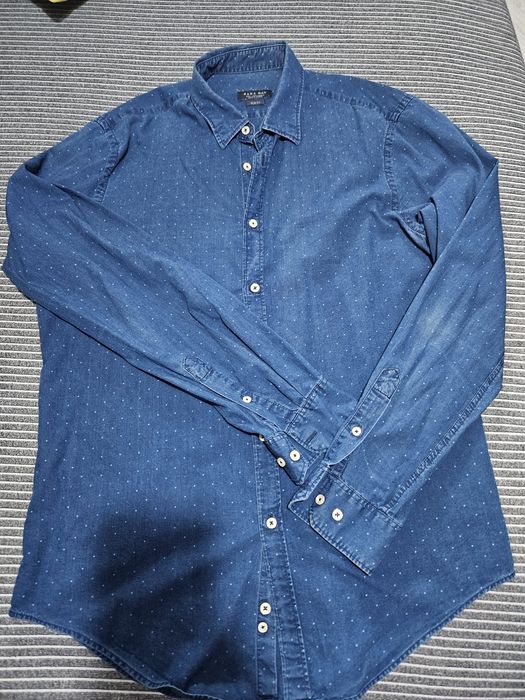 Koszula ZARA SLIM FIT rozmiar 42 L