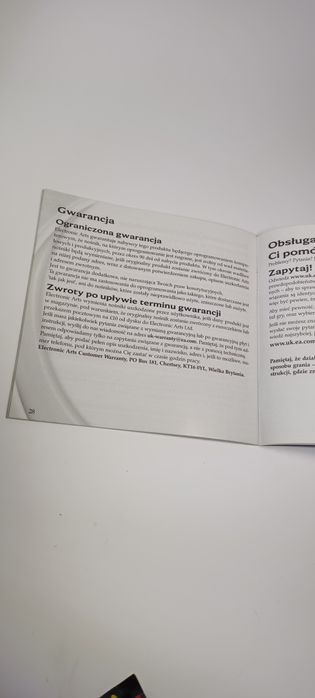 FIFA Football 2004 Polska Dystrybucja manual instrukcja książeczka ps1