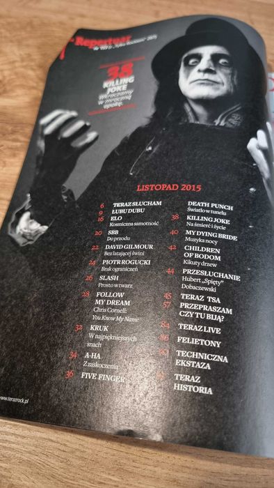 Teraz Rock 11/2015 - Elo, TSA, Piotr Rogucki, Chris Cornell