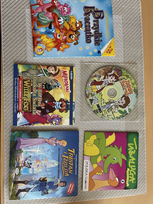 Bajki dla dzieci, plyty VCD