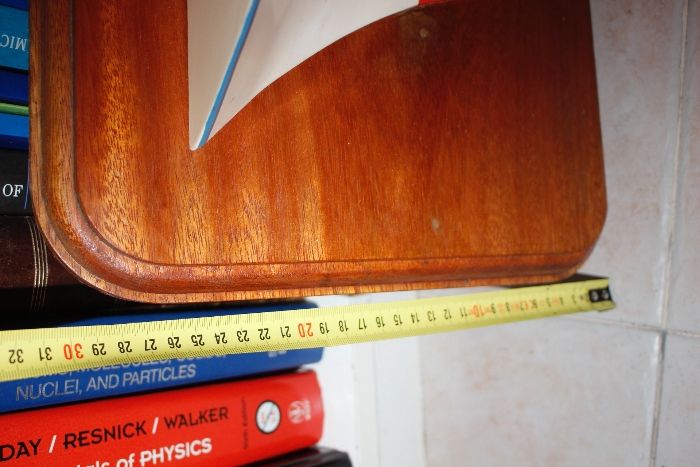 Barco Atuneiro -Madeira-Escala: 1/25-Decorativo-Prateleira-Estante