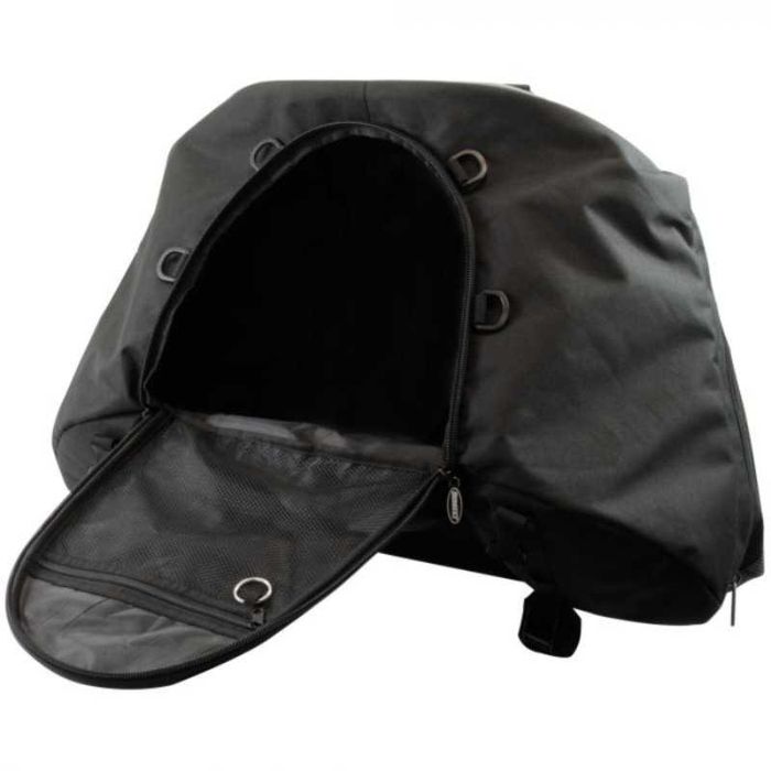 Saco traseiro banana mota moto