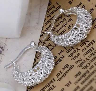 Kolczyki Styl Vintage Srebrne :) Gratisy ! Promocje !:)