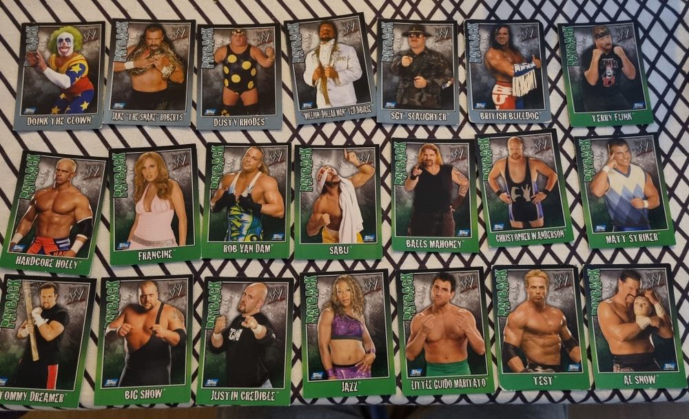 Cartas Lutadores WWE