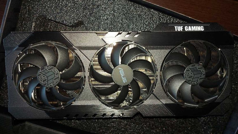 Placa Gráfica Asus TUF RTX 3080 para venda em estado perfeito