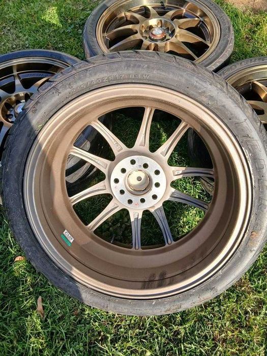 Felgi 17" SUPERLIGHT 5x114.3 5x100 JDM Japan Racing Enkei Rays WORK