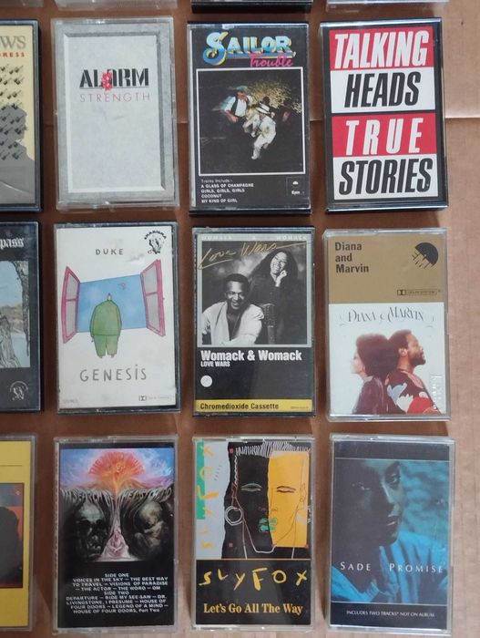 Várias Cassetes Antigas Internacionais #C04L01