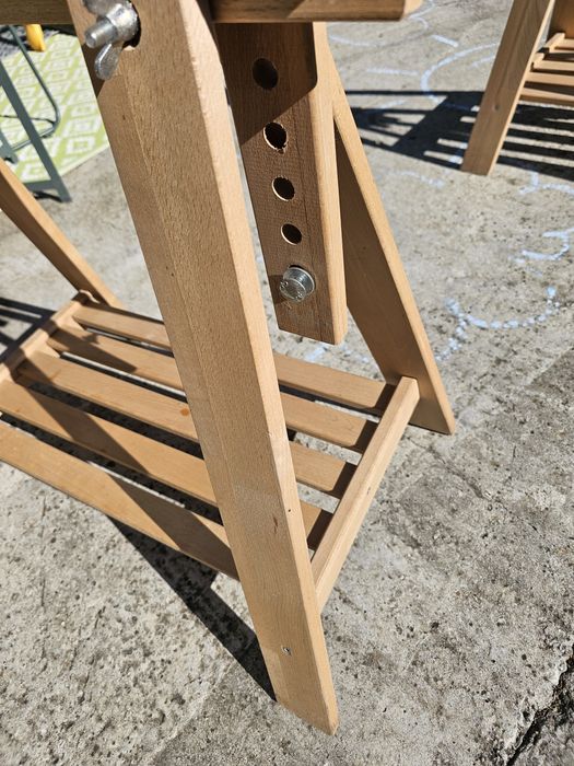 Koziołek ikea drewniany