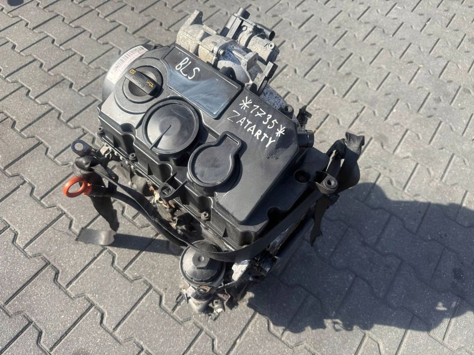 SILNIK SŁUPEK 1.9 TDI BLS 105 KM DO NAPRAWY NA CZĘŚCI VW AUDI SEAT SKODA