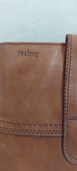 Skórzane kozaki damskie Fraiche rozmiar 38