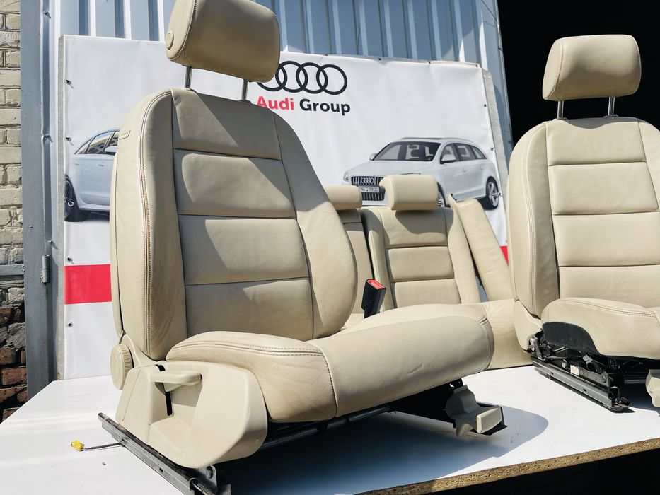 Салон Шкіра Сидіння Ауді А6 С6 Розборка Шрот Audi A6 C6
