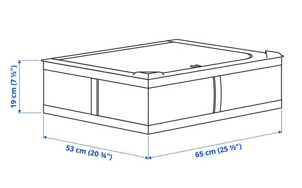 Arrumação roupeiro IKEA gama Skubb
