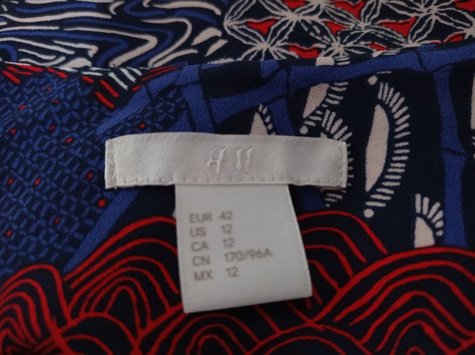 Sukienka letnia H&M, r. 42