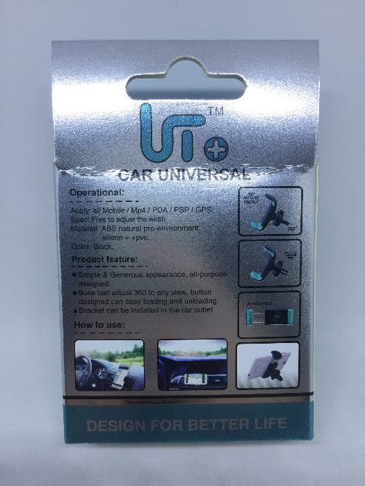 Suporte universal 360º de Smartphone/Telemóvel para Carro
