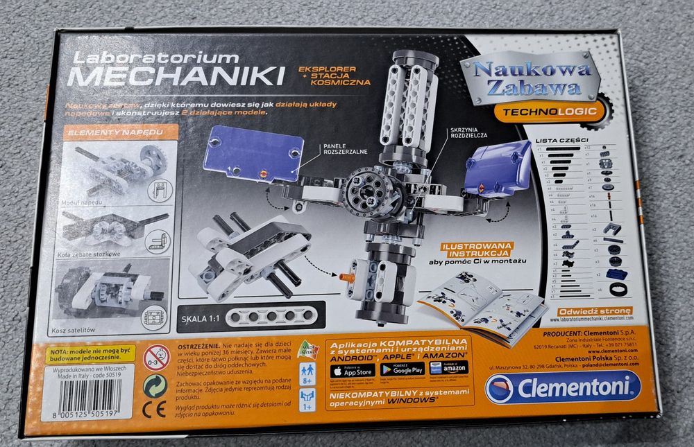 Laboratorium mechaniki - 2 modele do składania