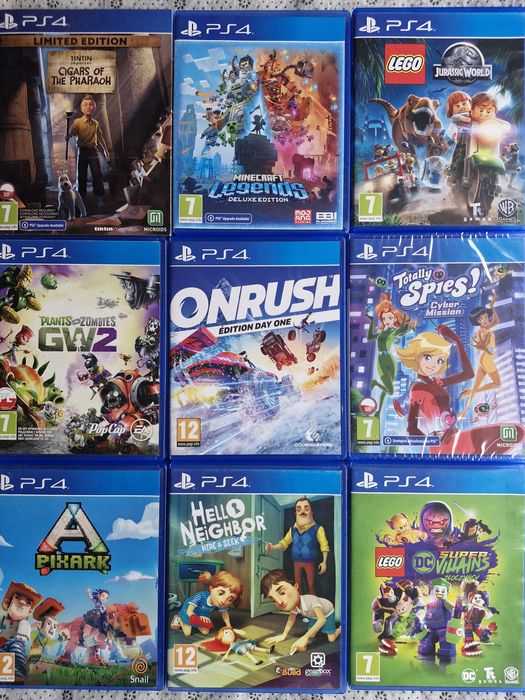 Gry dla dzieci od 3 lat na konsolę PS4