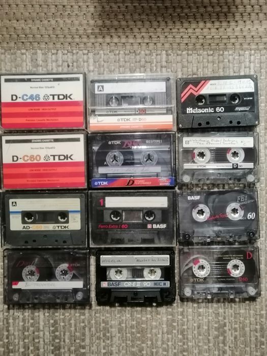 Лот Аудиокассет ТДК и другие