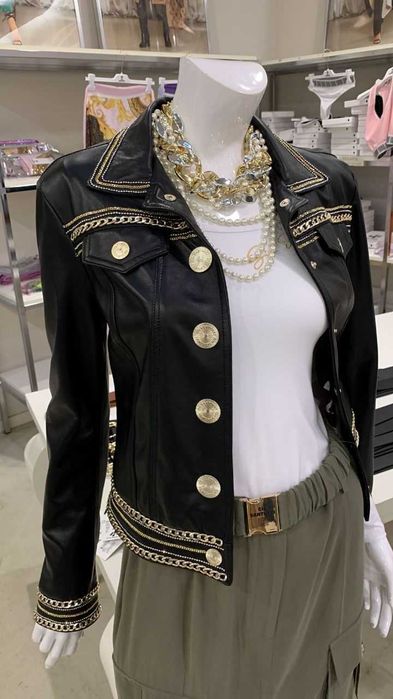 Kurtka skórzana Włoskiej marki GIL Santucci