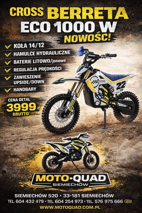 Cross Beretta 1000wat raty na telefon