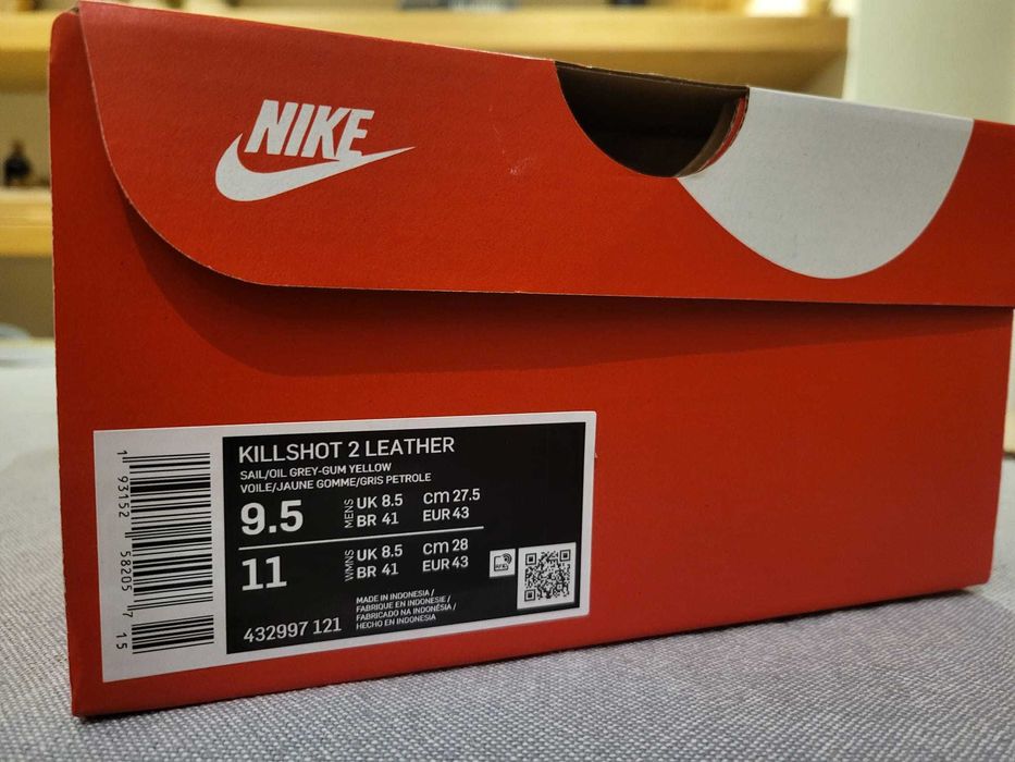 NOVO na CAIXA - Nike Killshot 2 Oil em pele