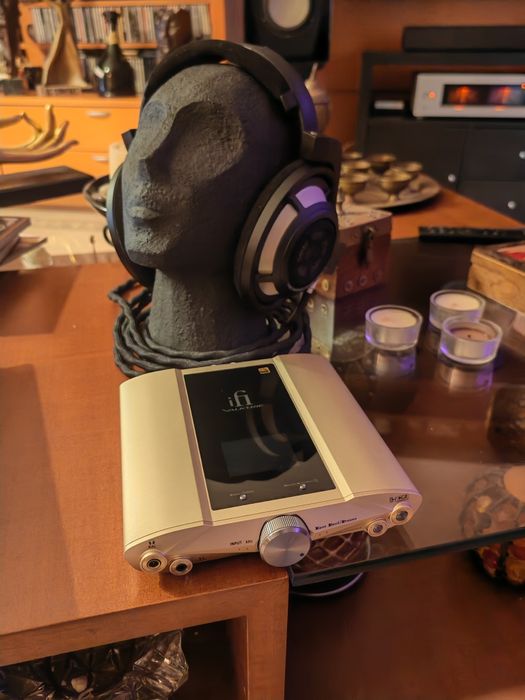 Auriculares Sennheiser hd800s + iFi iDSD Valkyrie+ Quad DAC Burr-Brown