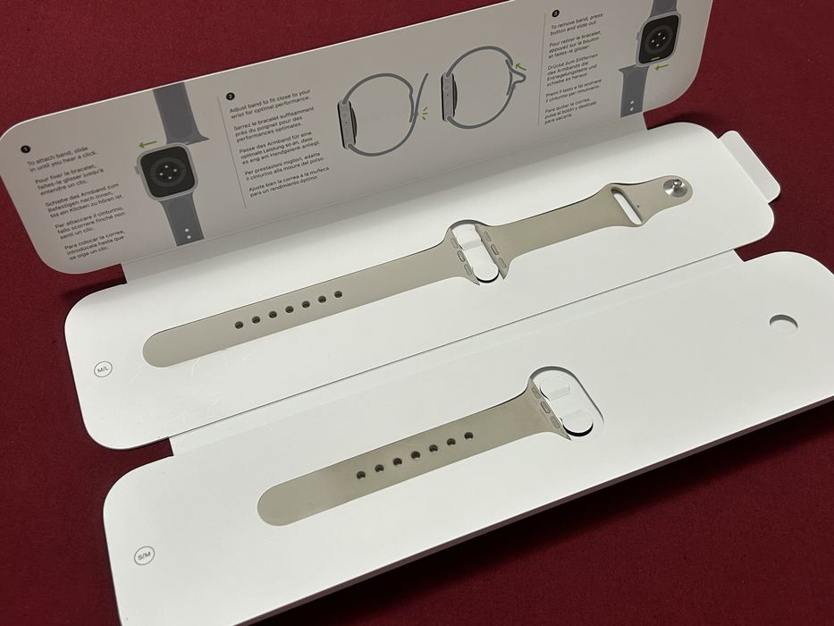 AppleWatch SE GPS 40mm Starlight Aluminium Cas