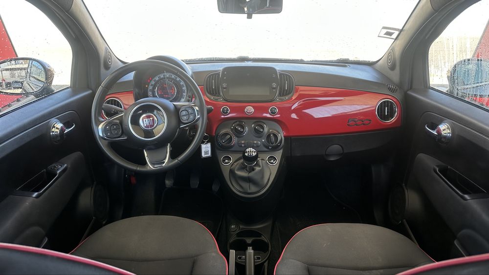 Fiat 500 1.0 Hybrid Red