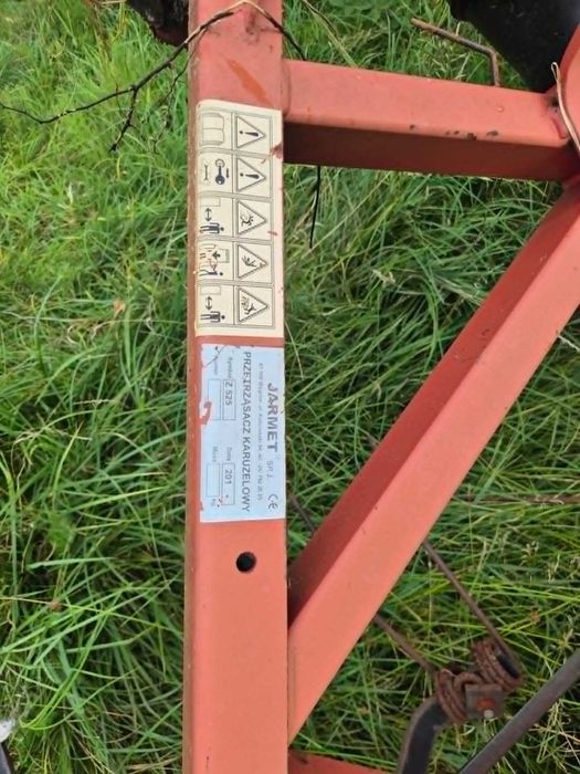 Przetrząsacz karuzelowy niekompletny