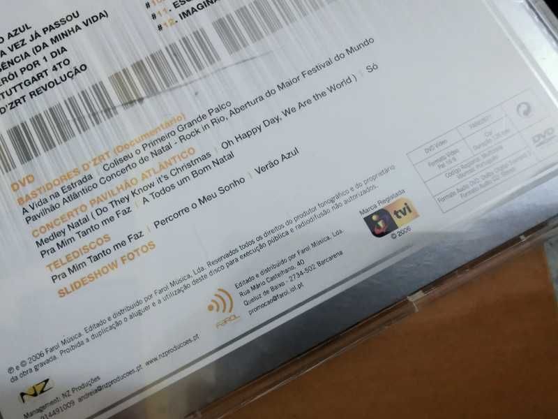 DVD (só o DVD sem o CD de música) D'zrt edição especial