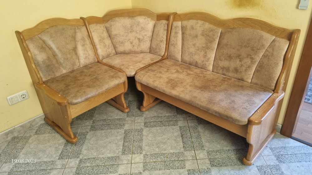 Куток кухонний з масива дуб